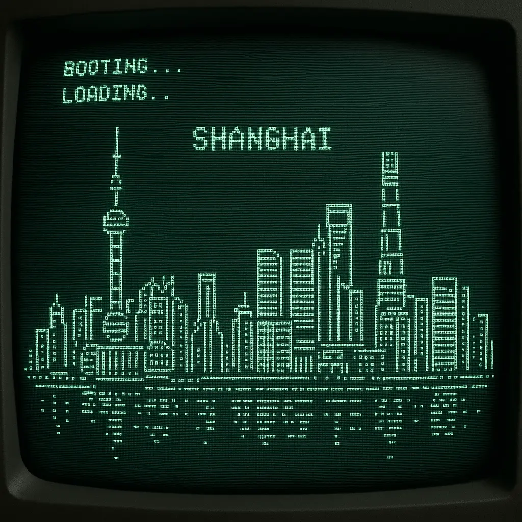 Retro CRT Computer Boot Screen - nano banana prompt