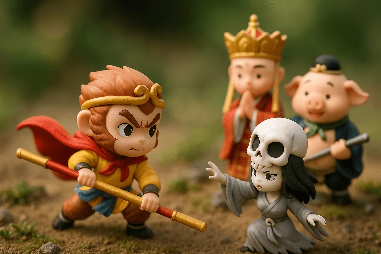 Miniature Three-dimensional Scene Presentation - nano banana prompt
