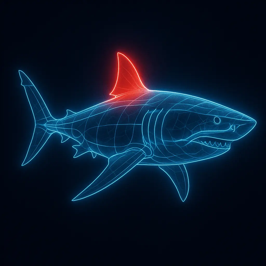 Glowing Lines Anatomy Diagram - nano banana prompt